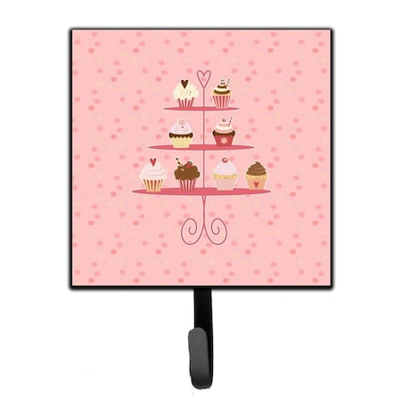 Carolines Treasures Cupcakes 3 Tier Pink Leash or Key Holder BB7274SH4